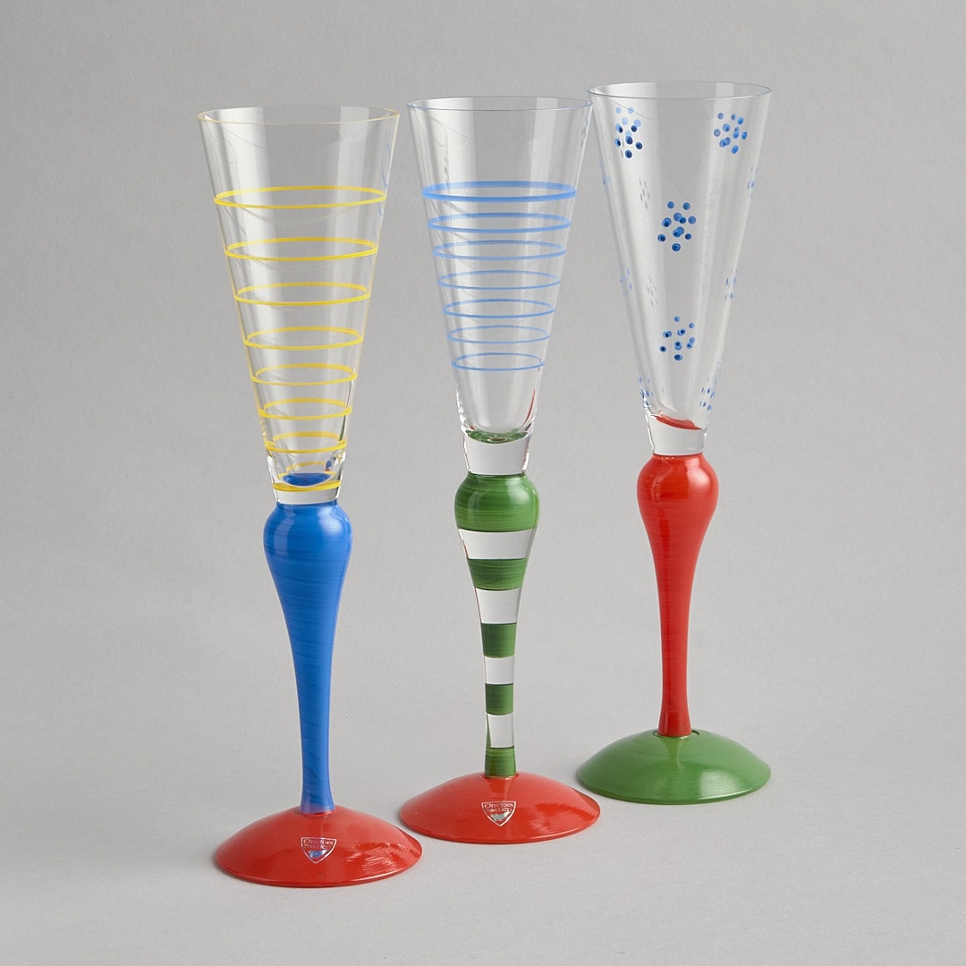 Clown Champagneglas
