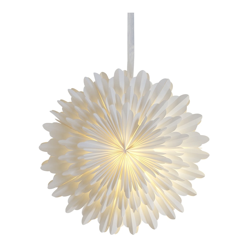 Snow Julstjärna 50 cm Vit