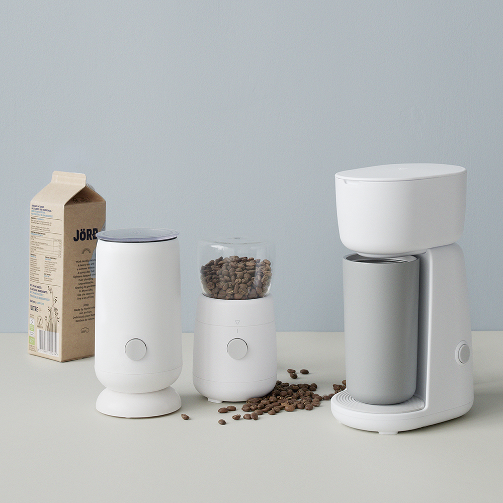 Foodie Elektrisk Mjölkskummare Vit