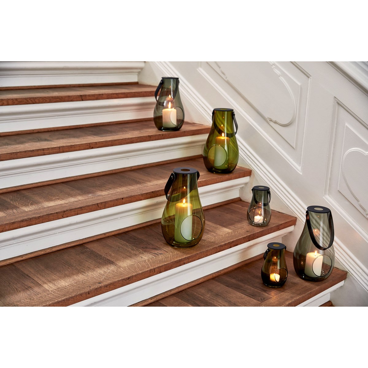 Design with light Lanterna 29 cm Olivgrön