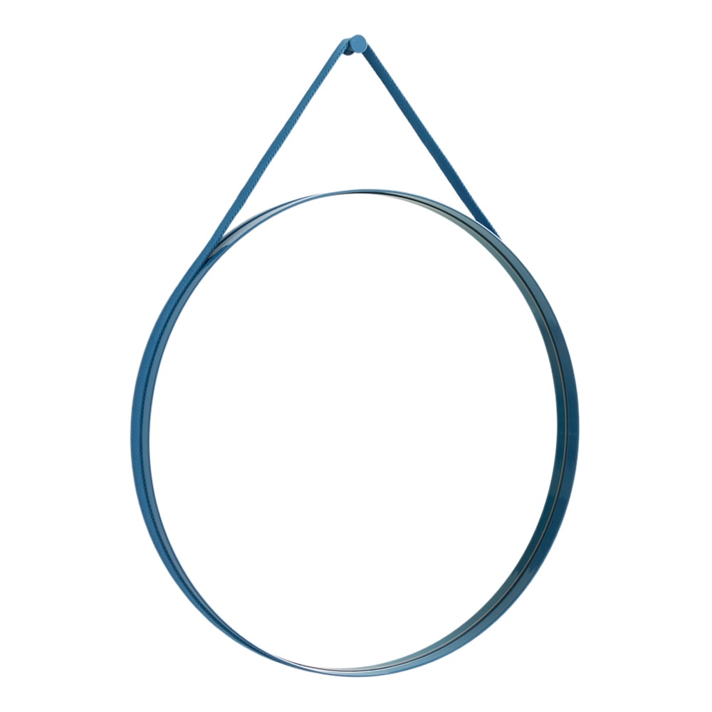 Strap Mirror No 2 Spegel 70 cm Blå