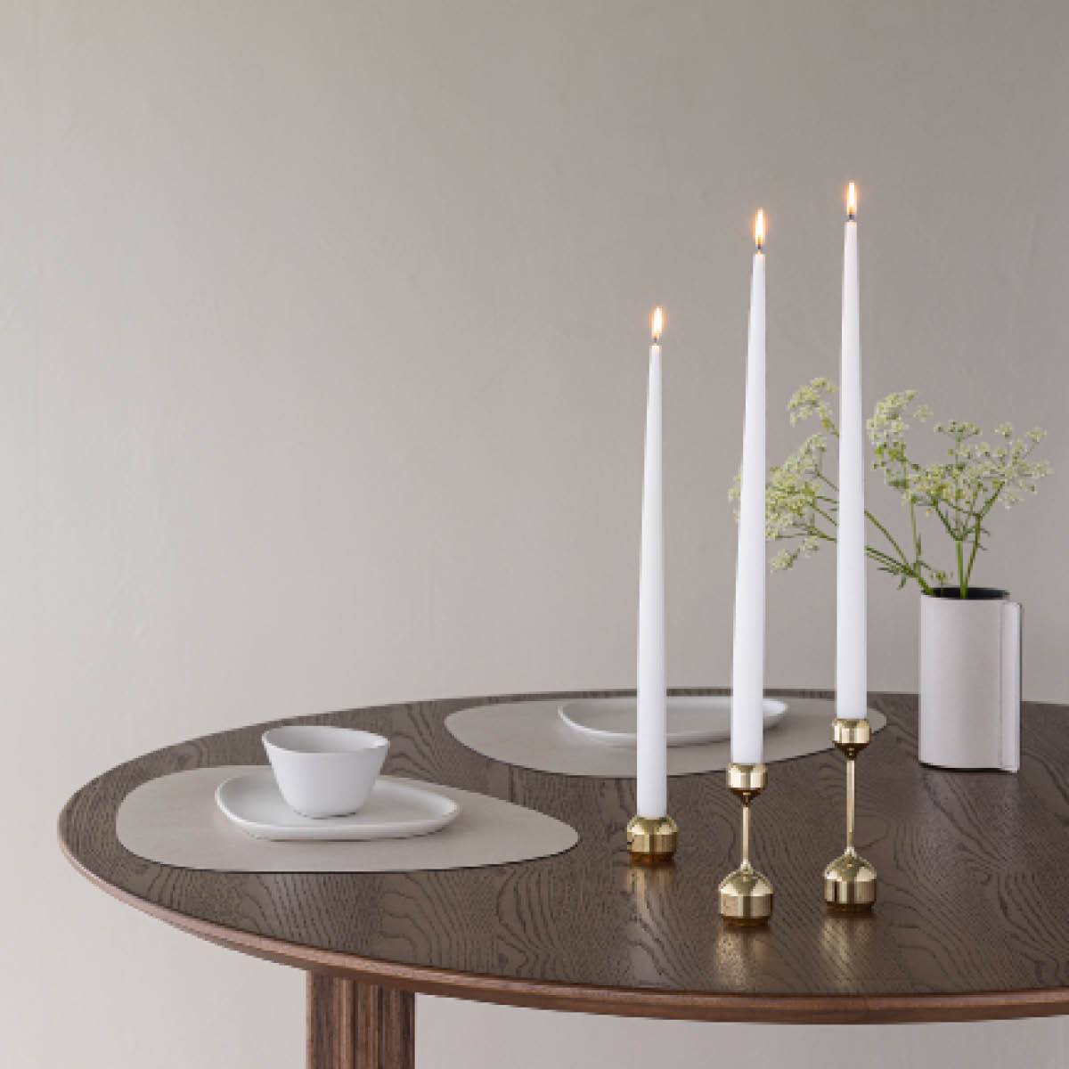 Silhouette Ljusstake 12 cm Guld