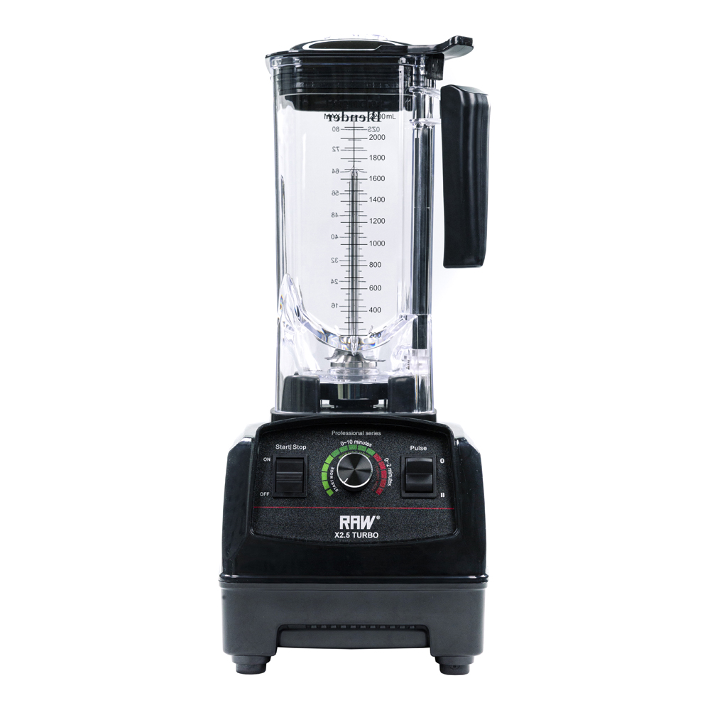 High Speed Blender X 2,5 Turbo 1800 W Svart