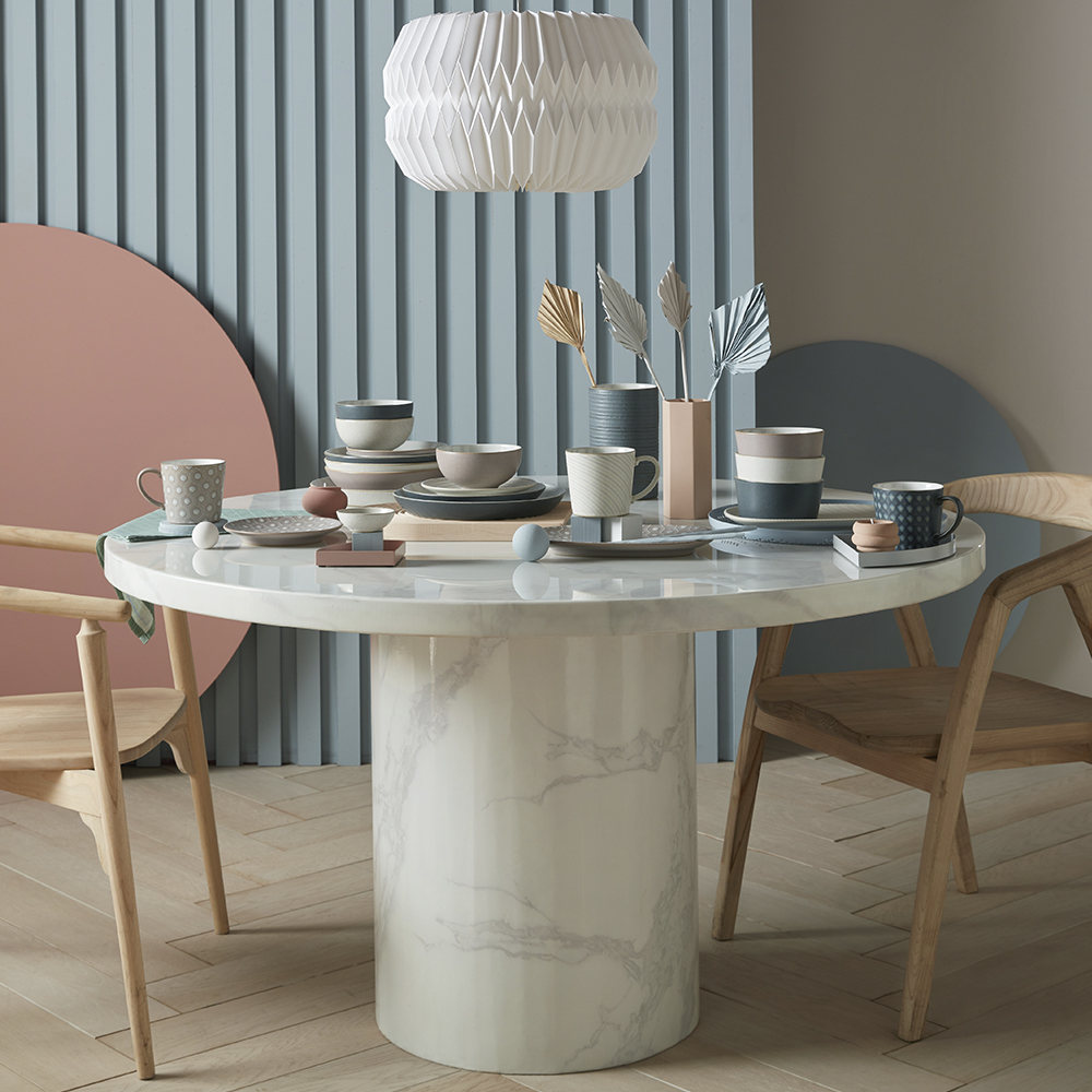 Impression Tallrik 21,5 cm Rosa