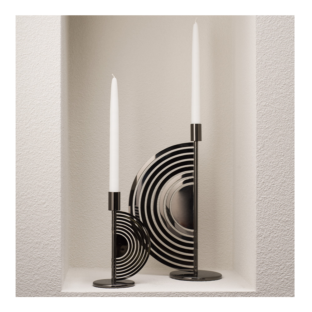 Cirkus Ljusstake 30 cm Svart