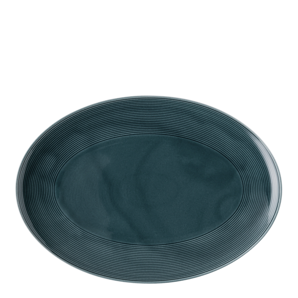 Uppläggningsfat 34 cm Midnattsblå