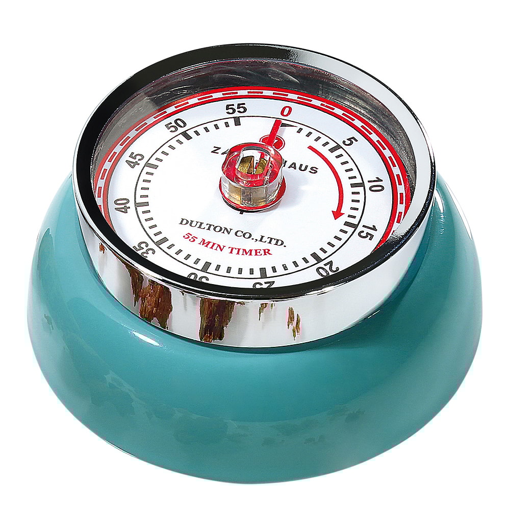 Retro Collection Timer med magnet Petrolblå