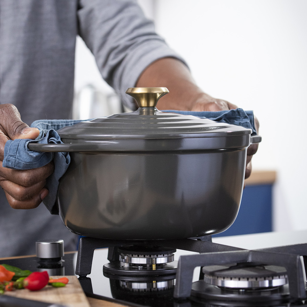 Air Gryta 20 cm Grå