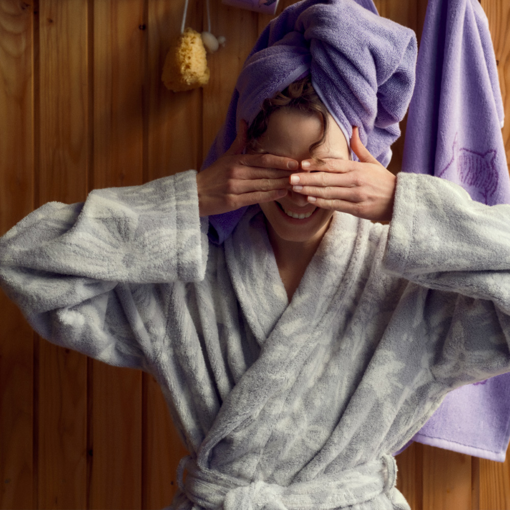 Mumin Badrock S/M Lilja Grå/Vit