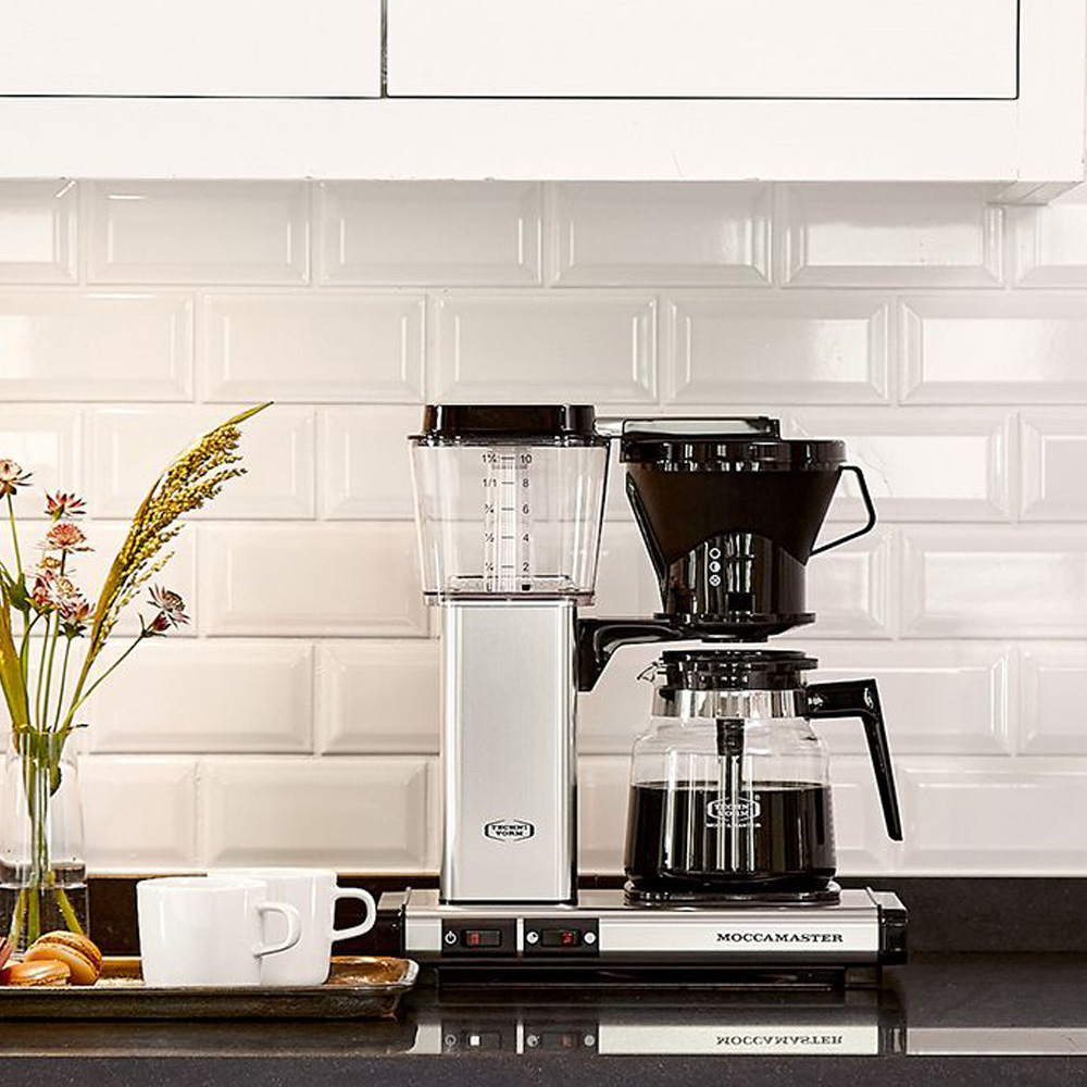 Moccamaster Bryggare Manual Polished Silver