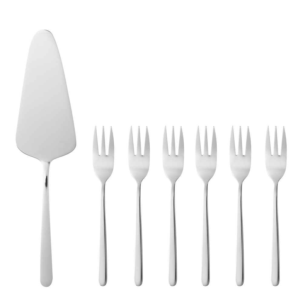 Backaryd Tårtspade + Gaffel 6-pack
