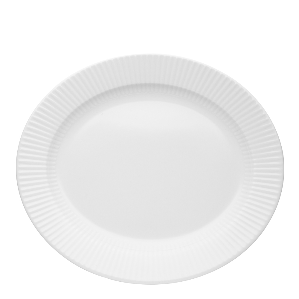 Eva Trio Legio Nova Tallrik oval 31 cm Vit