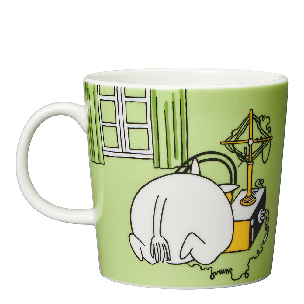 Muminmugg Mumintrollet Gräsgrön