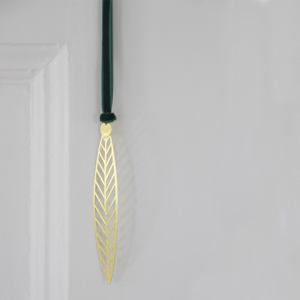 Hänge Salix 1,9x9x0,5 cm Mässing