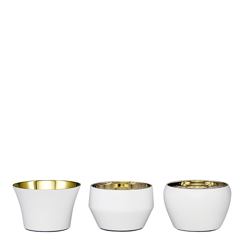 Kin Ljuslykta 3-pack Vit