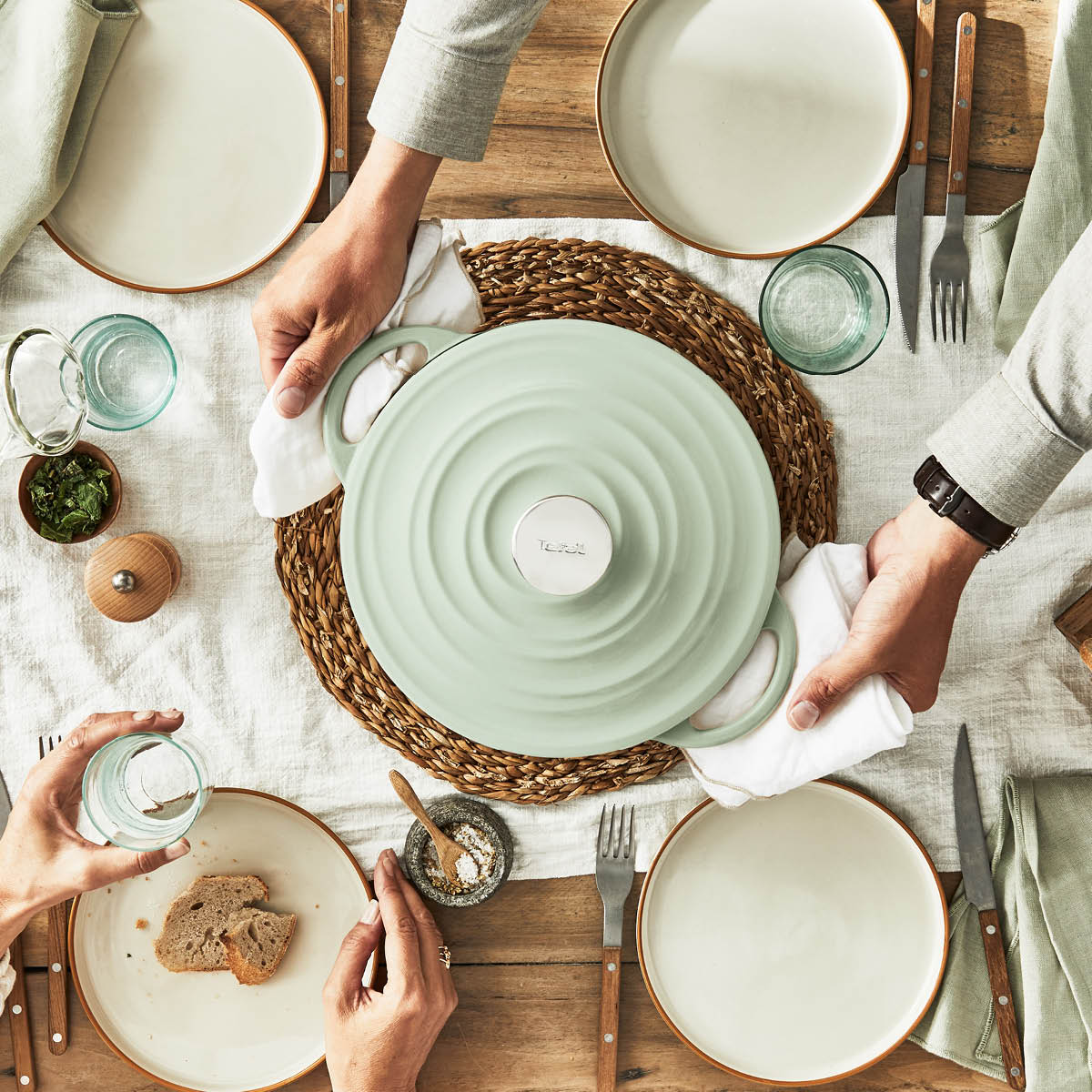 Lov Gjutjärnsgryta 5 L Grön