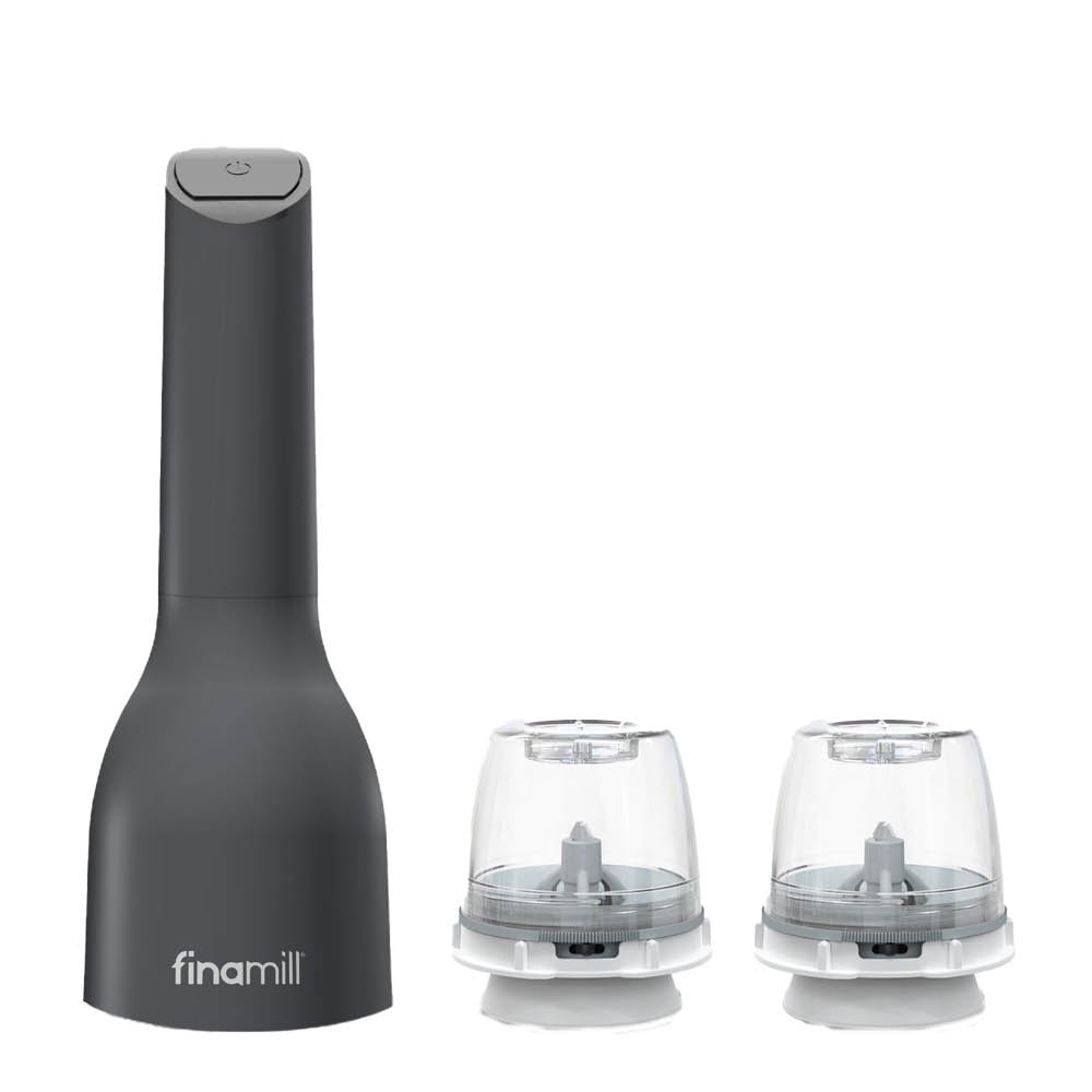 Uppladdningsbar Kvarn 22,7 cm Midnight black