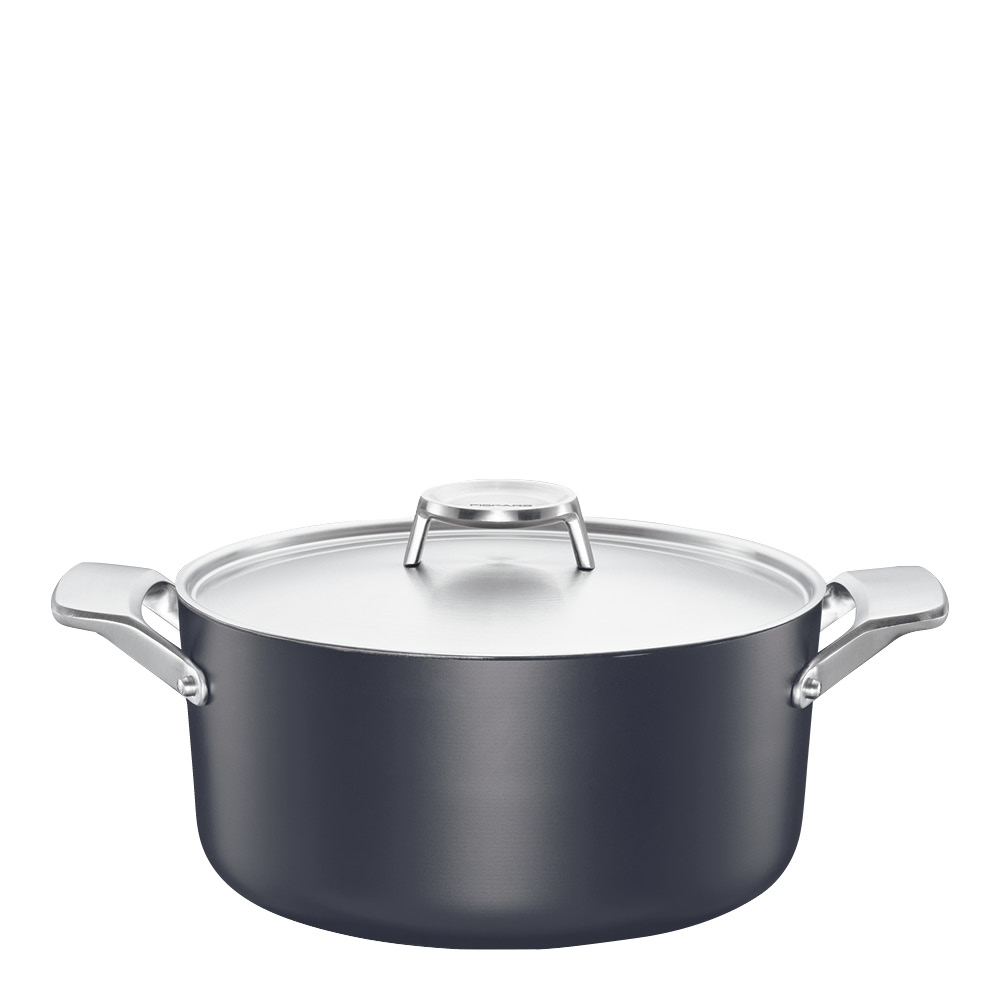 Taiten Gryta med lock 3,5 L Svart