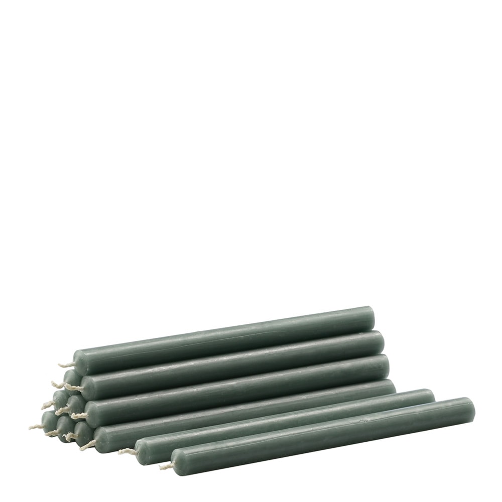 Stoff Nagel Ljus 18 cm 12-pack Grön