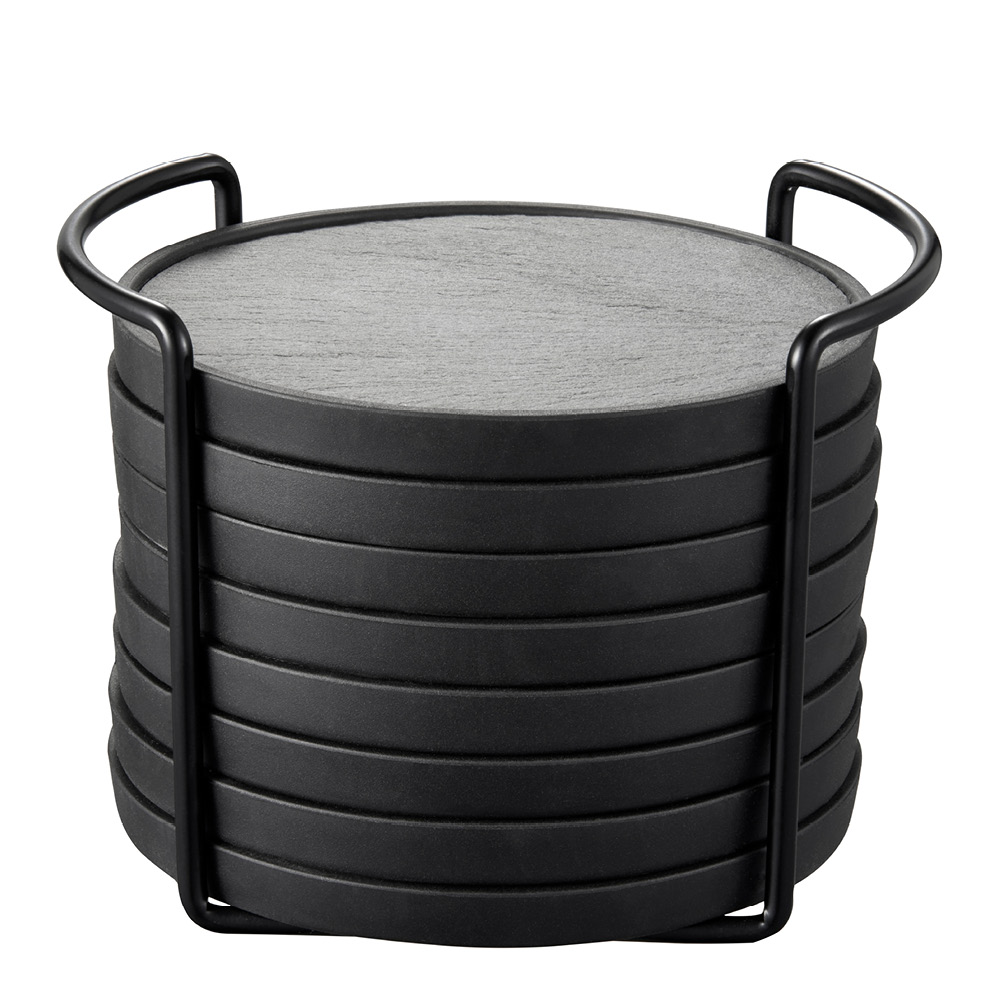 Glasunderlägg 8-pack Flerfärgad