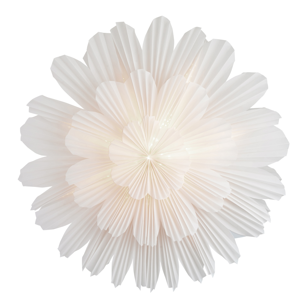 Snöblomma Julstjärna 100 cm Vit