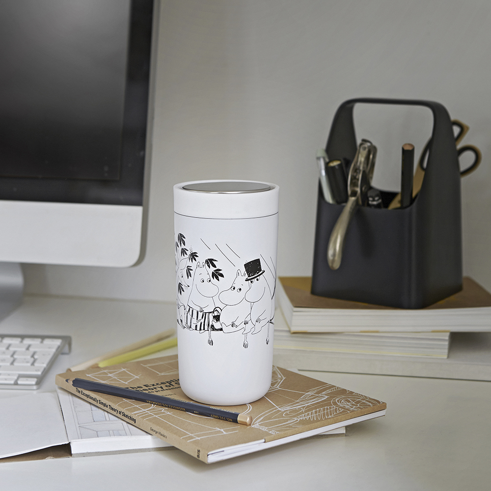 Mumin To Go Click Mugg 20 cl Soft White