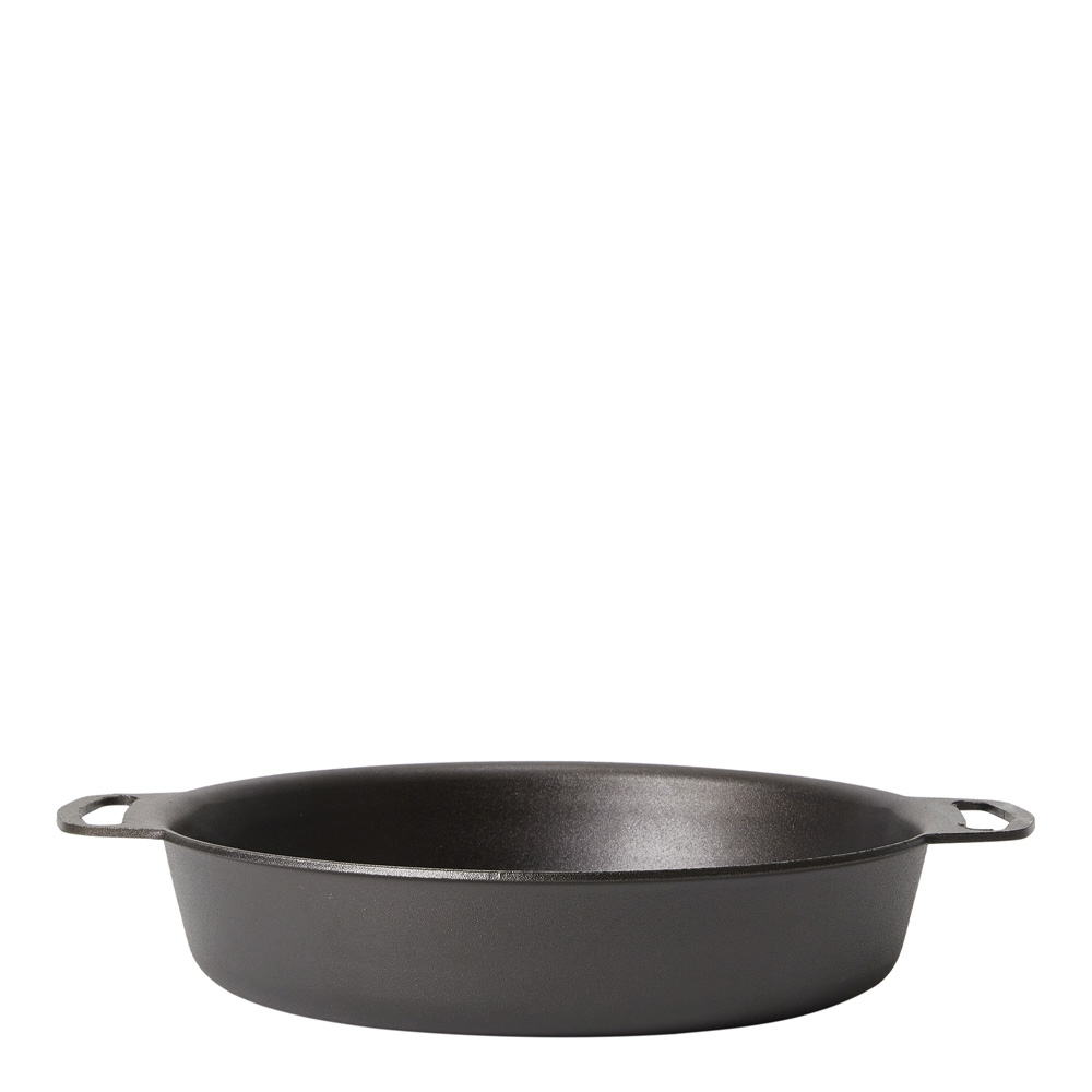 Ugnsform i kolstål 28 cm Svart