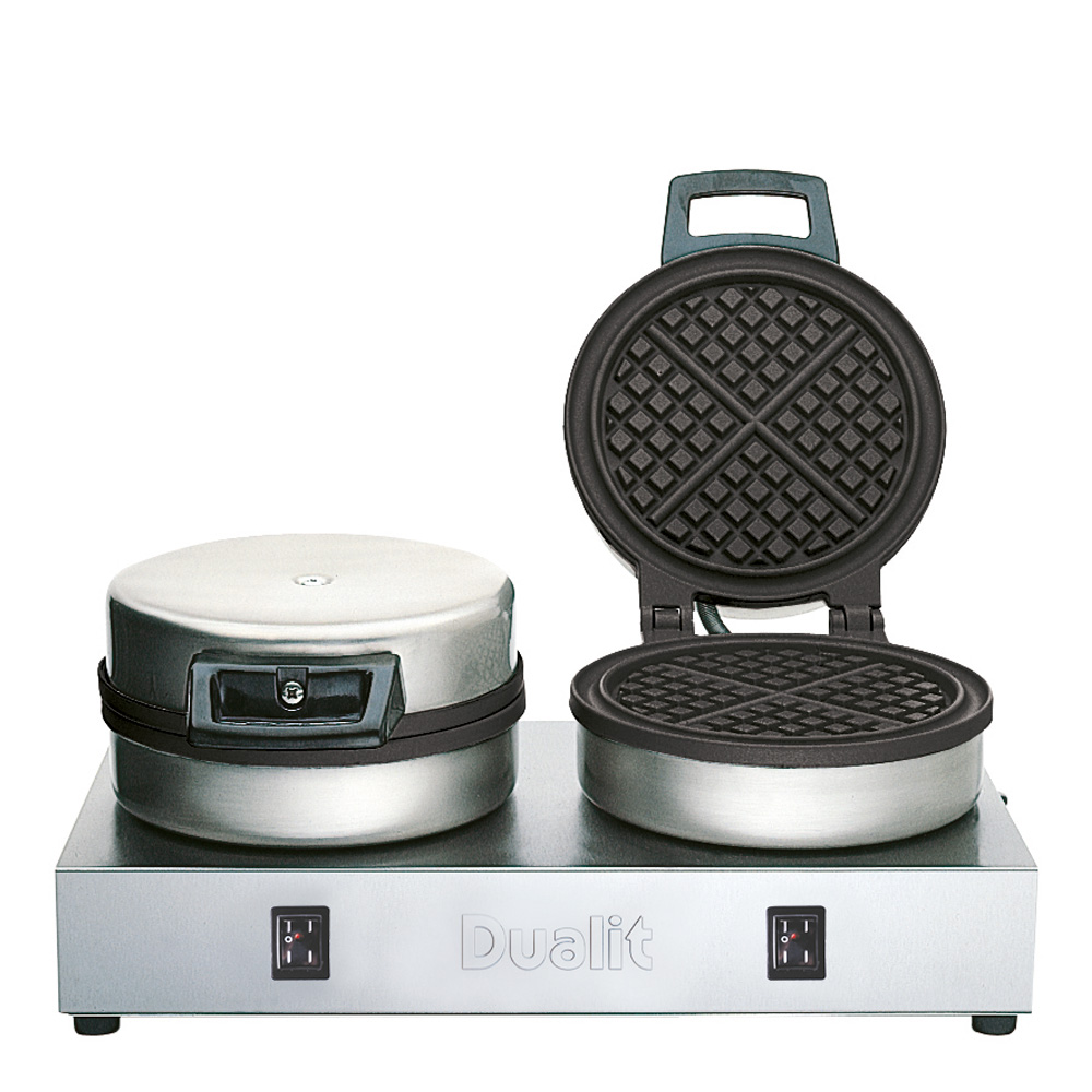 Våffeljärn 2 Laggar Borstad Rostfrittstål