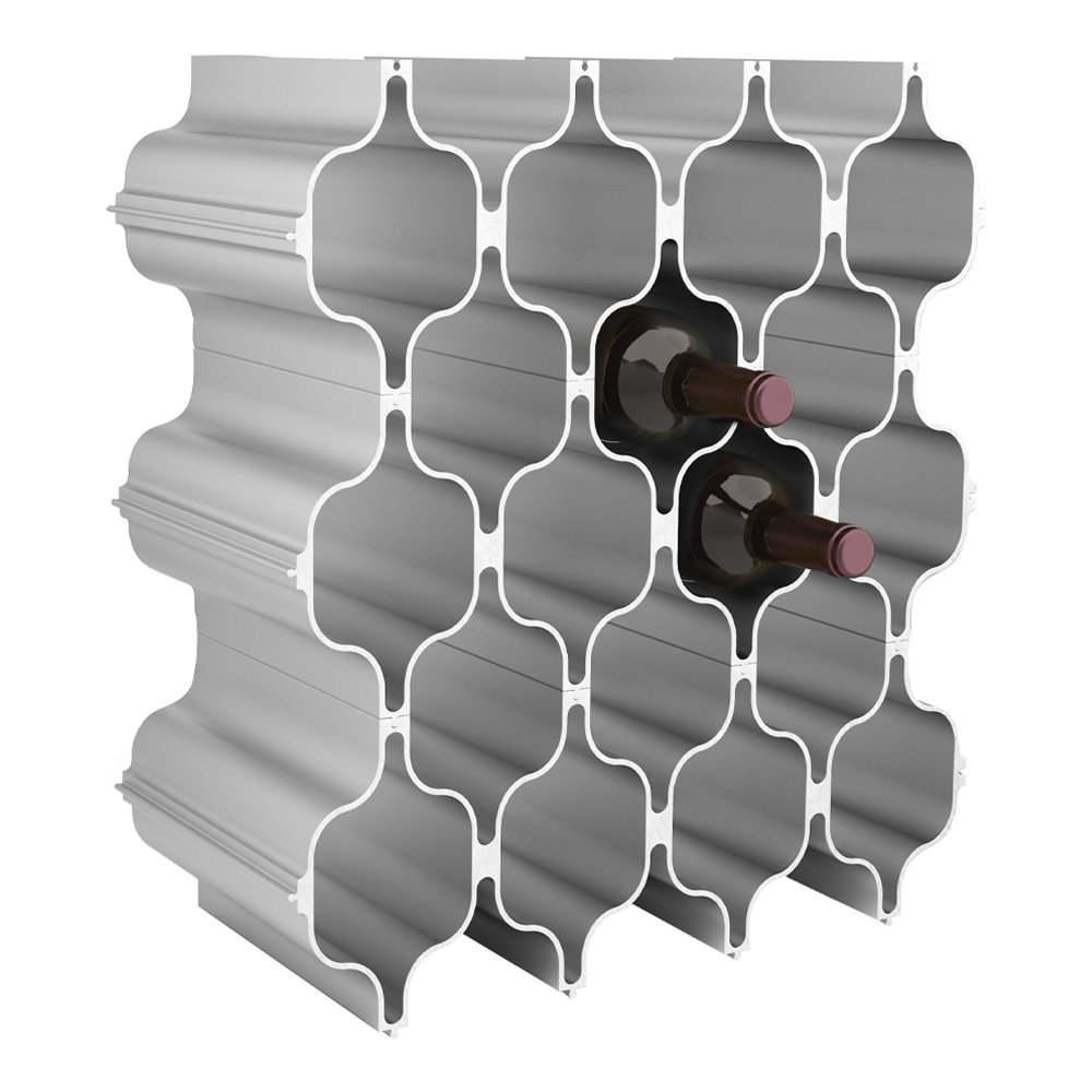 Hex Vinst&auml;ll 1 del Aluminium