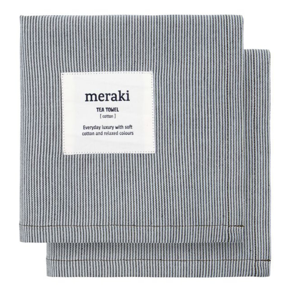 Verum Kökshandduk 75x55 cm 2-pack Light Grey/Army Green