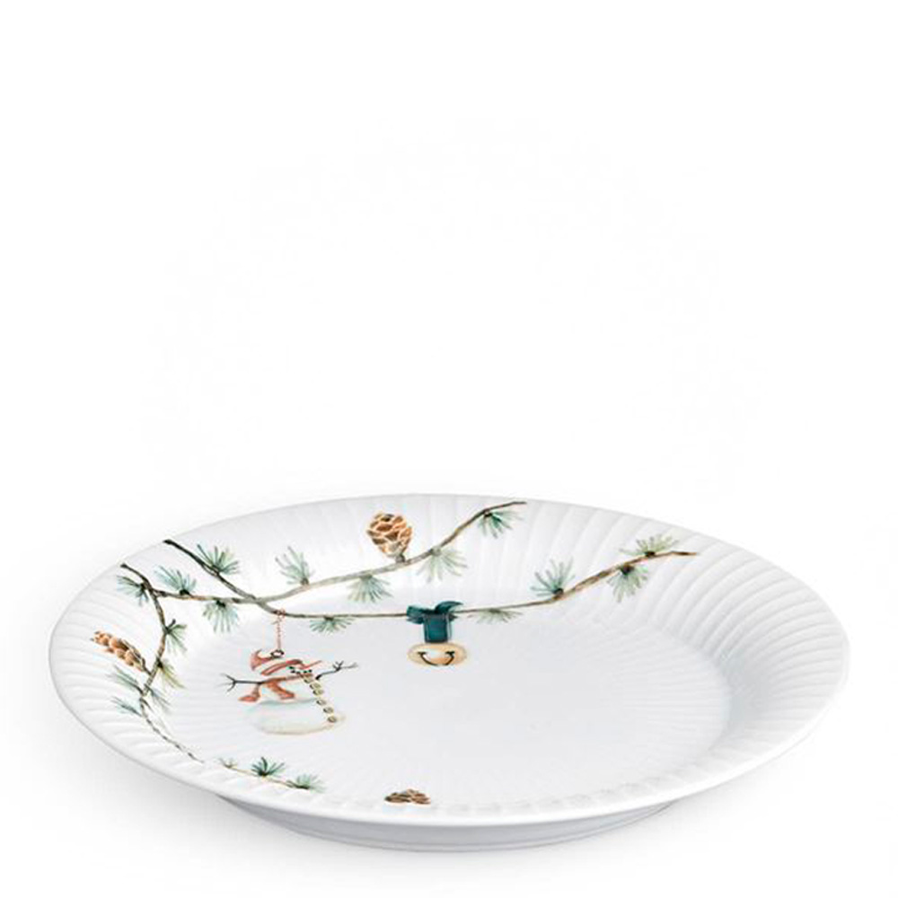 Hammersh?i Christmas Tallrik 22 cm Vit