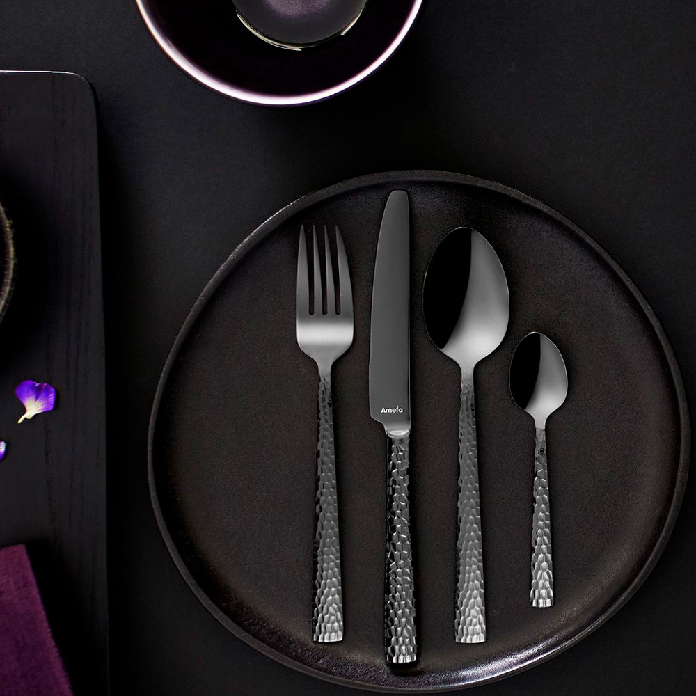 Felicity Bestickset 24 delar Svart