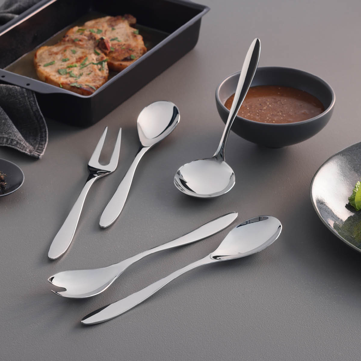 Serveringsbestick 5 delar