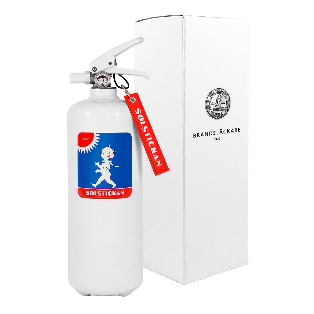 Solstickan Brandsläckare 2 kg Blå/Röd