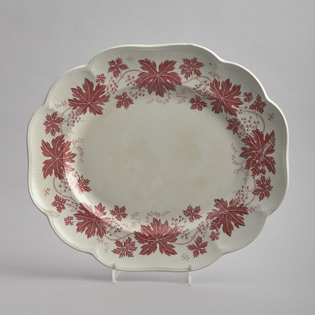 Röd Vinranka serveringsfat