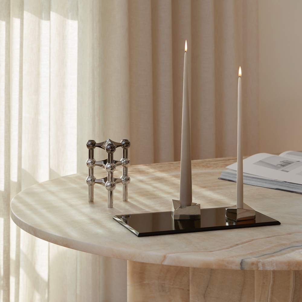 Stoff Nagel Reflect Ljustake 2,7x4,5 cm Krom