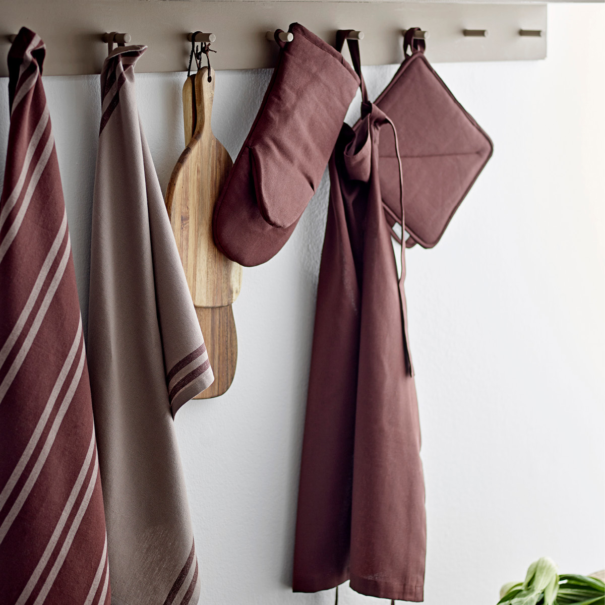 Soft Tools Grytlapp 20x20 cm 2-pack Coffee Brown