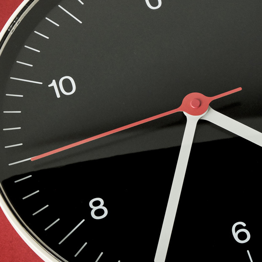 Hay Wall Clock Väggklocka 26 cm Svart