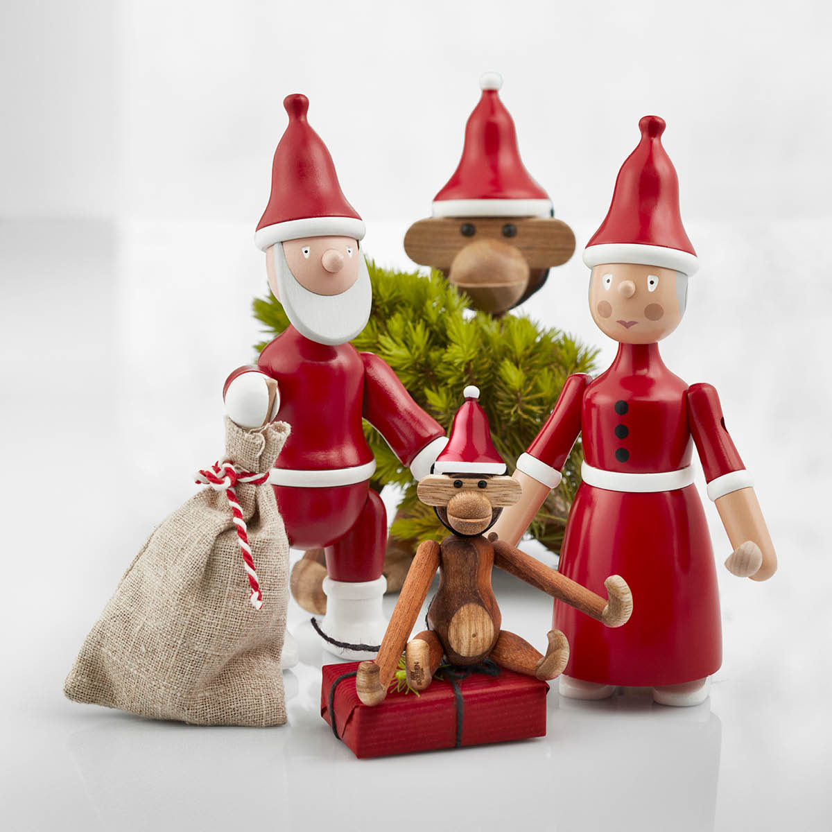 Tomteluva till lilla apan/trädjur