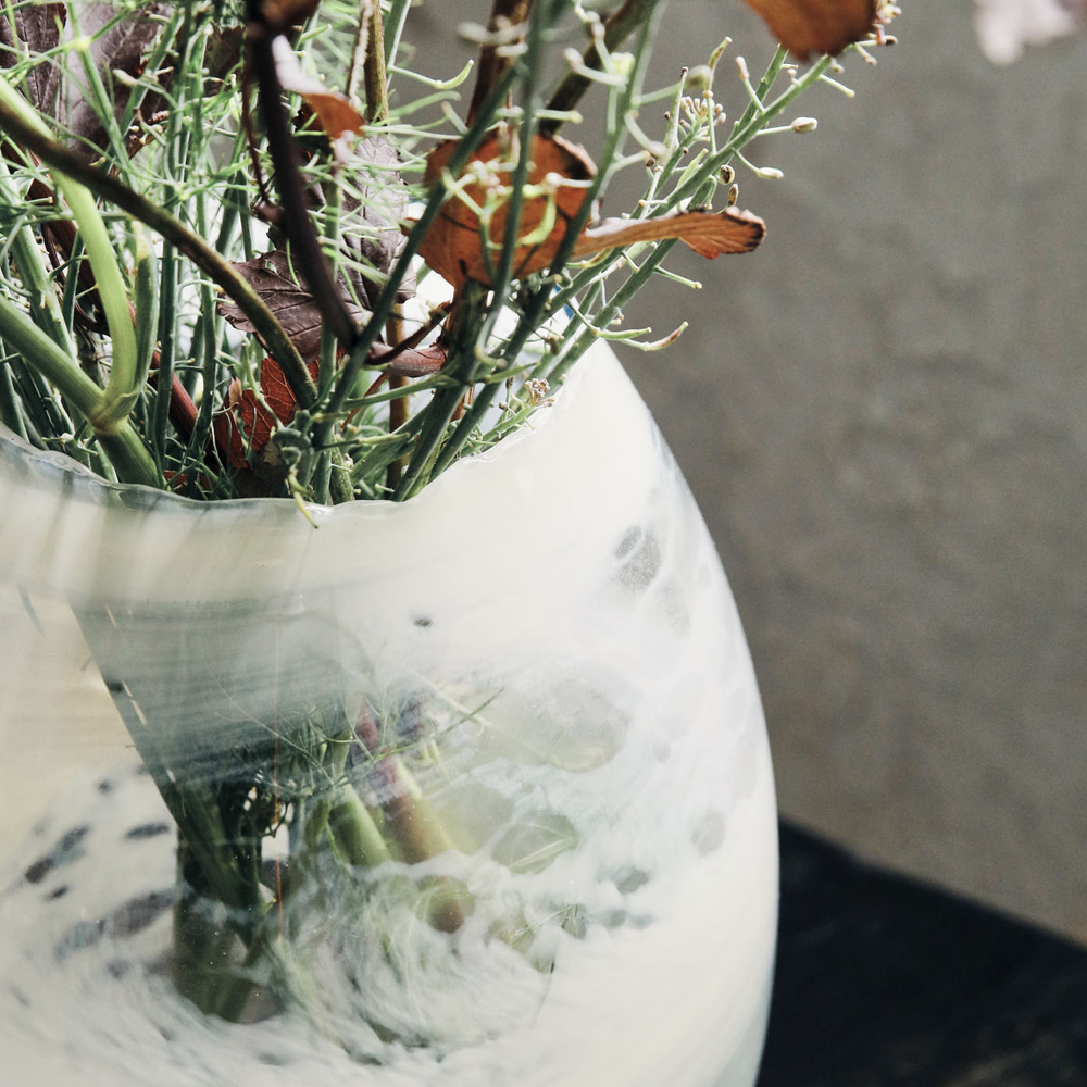 Jupiter Vas 25 cm Ljusgrön