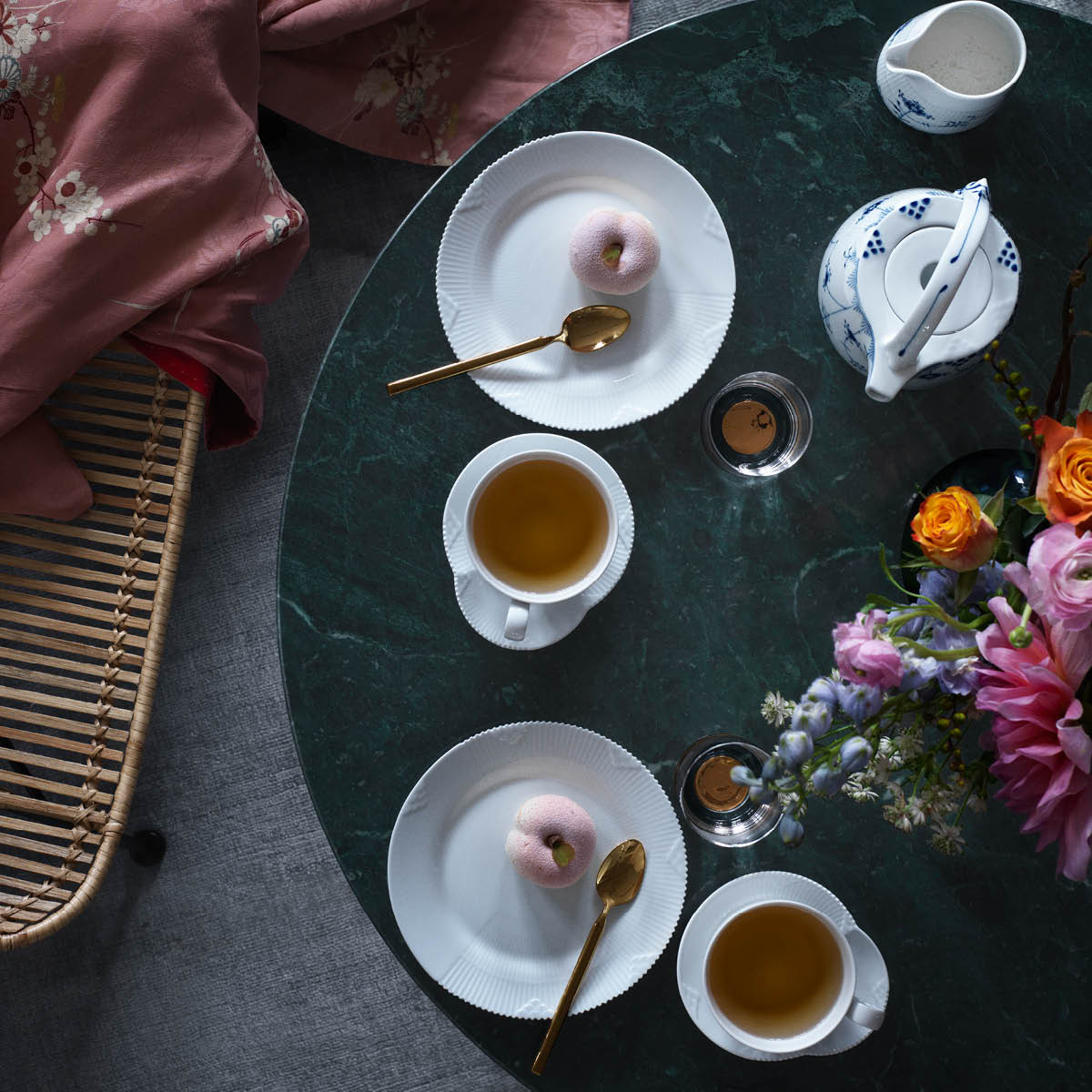 White Elements Tallrik flat 22 cm