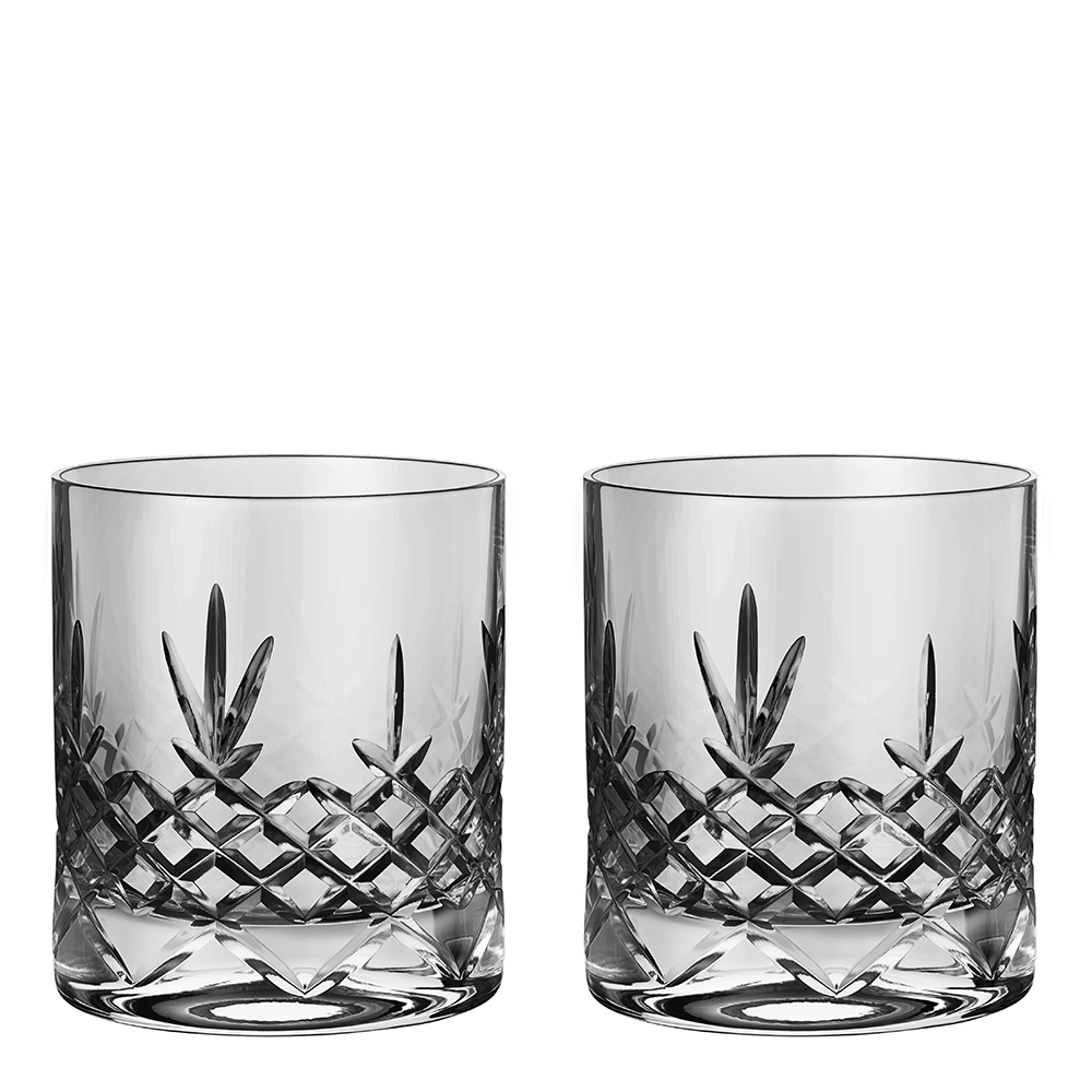 Crispy Lowball Glas 38 cl 2-pack Grå