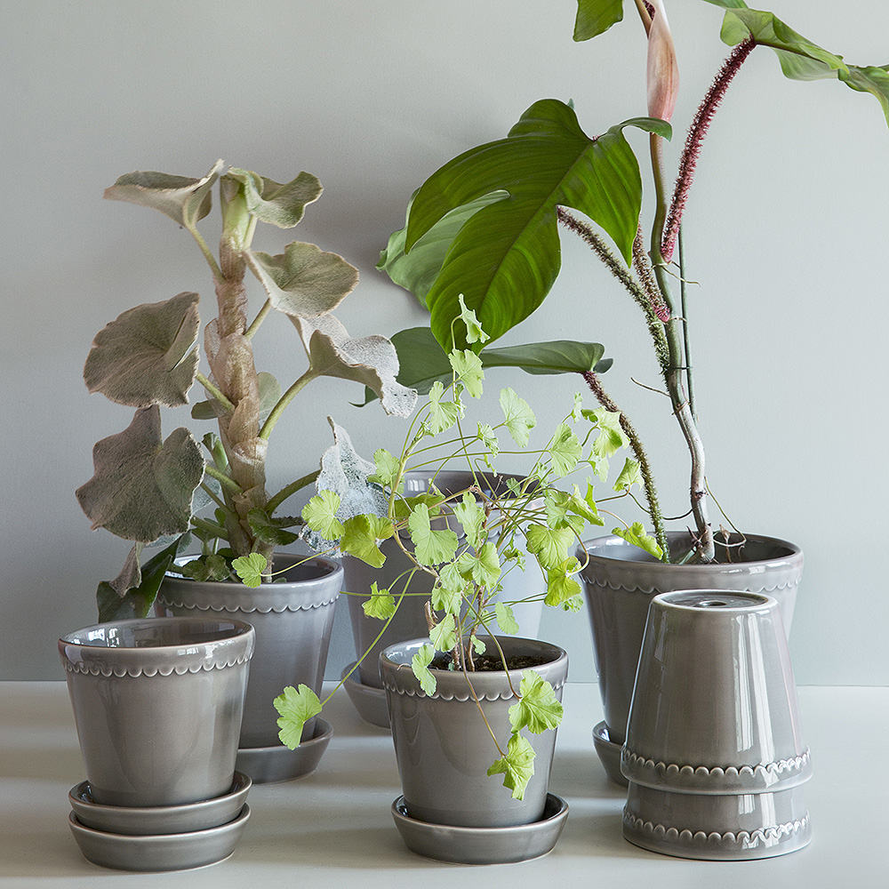 Helena Kruka/Fat 12 cm Pärlgrå