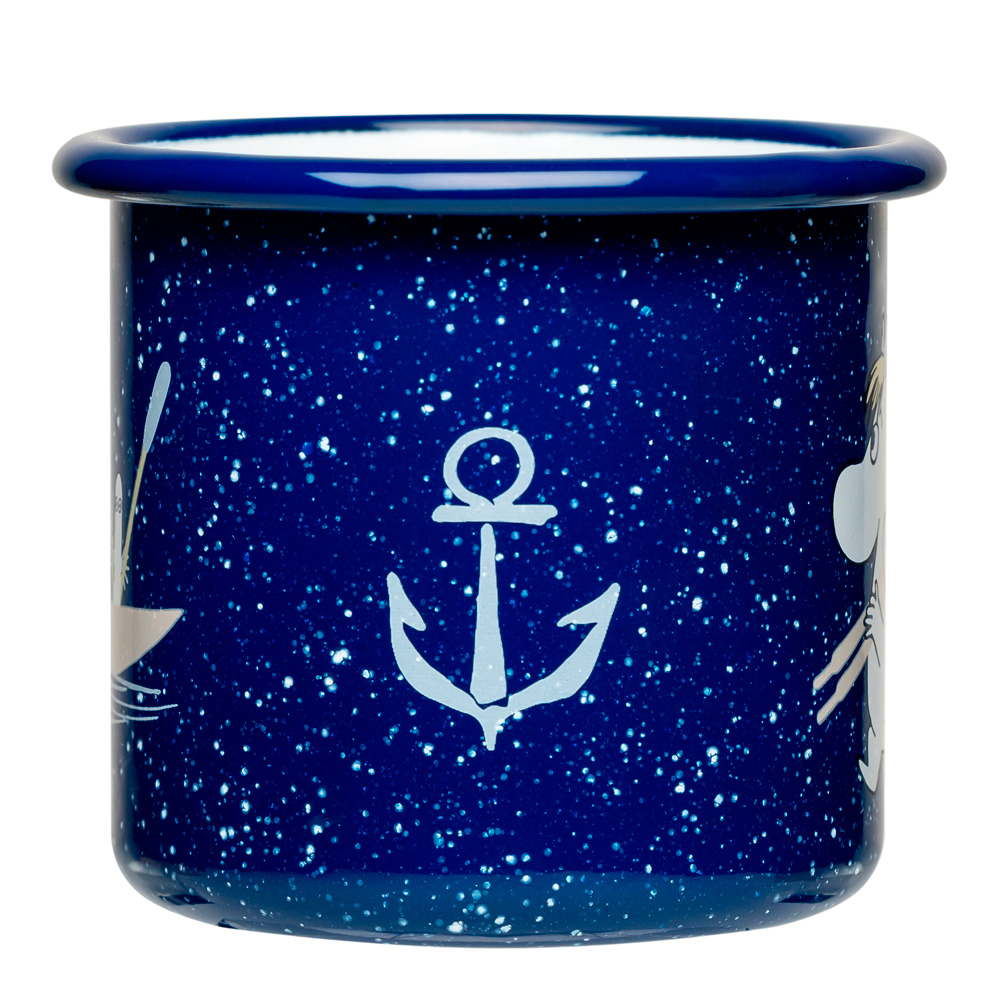 Mumin Emaljmugg Sailors 2,5 dl Blå