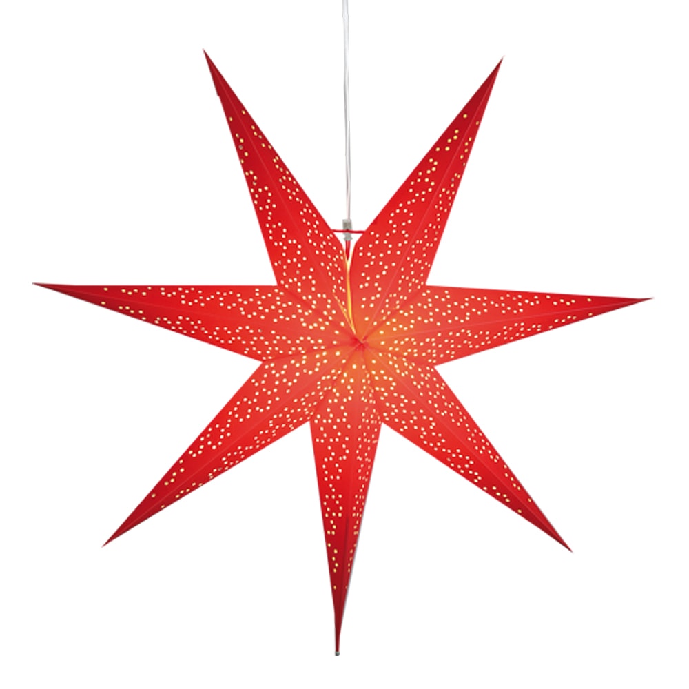 Dot Stjärna 70 cm Röd