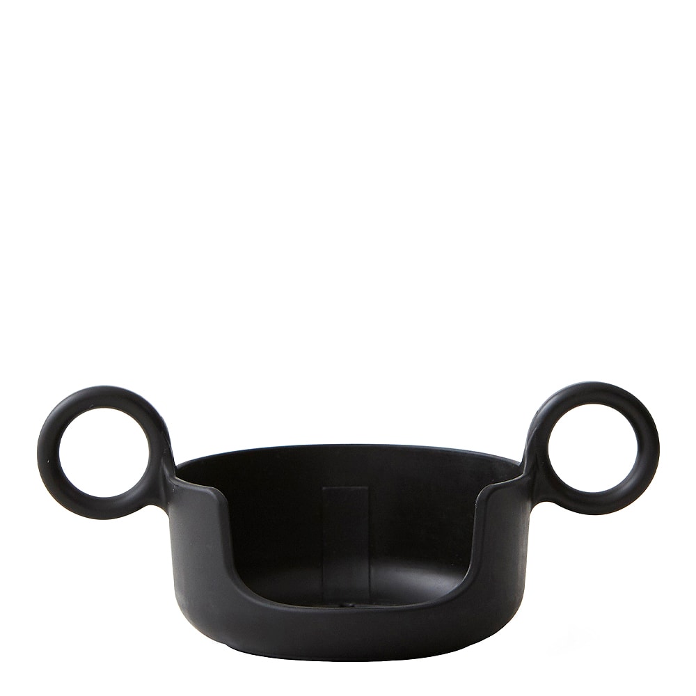 Eat & Learn Handtag till ABC-Mugg Svart