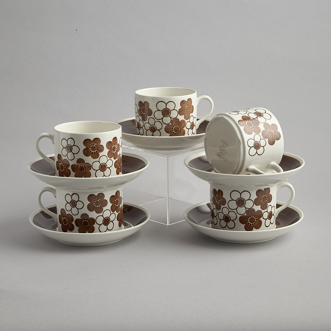 Anemon 5 koppar med fat