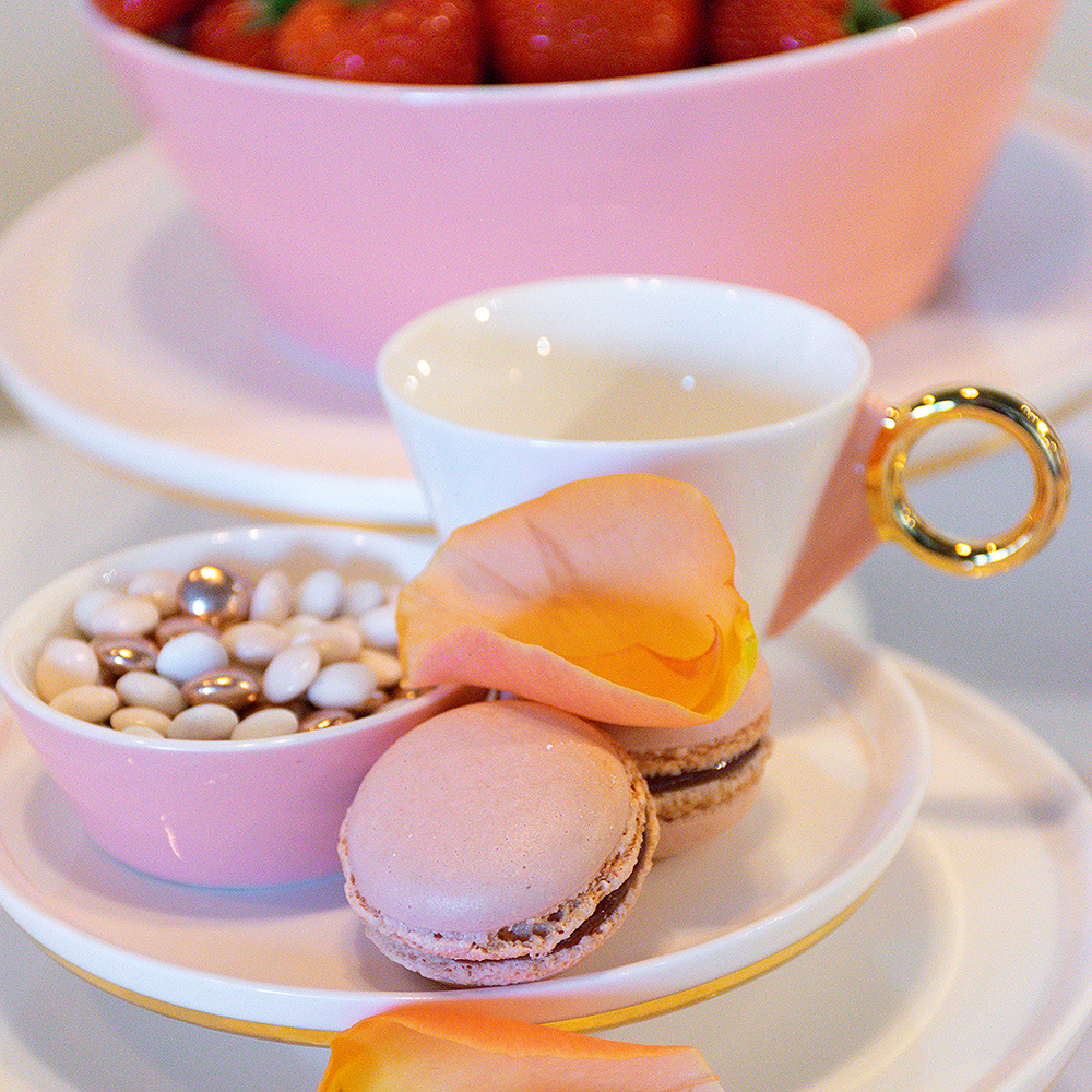 Desirée Fat till Tekopp 14,3 cm Vit