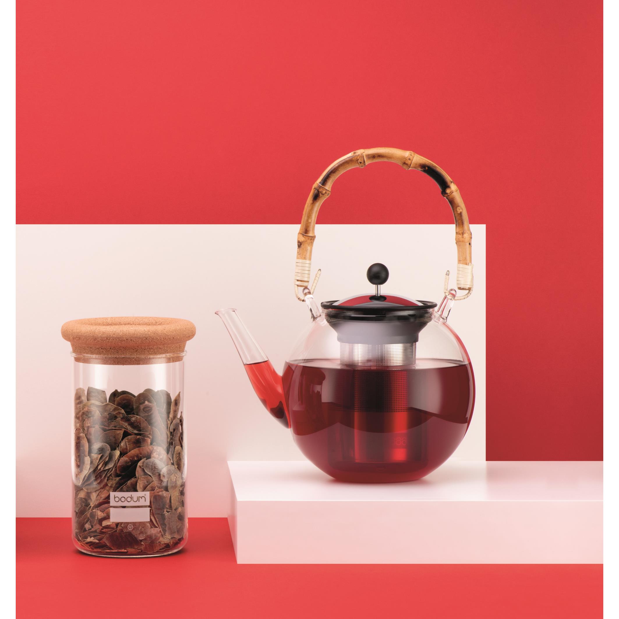 Assam Tekanna med Stålfilter 1L