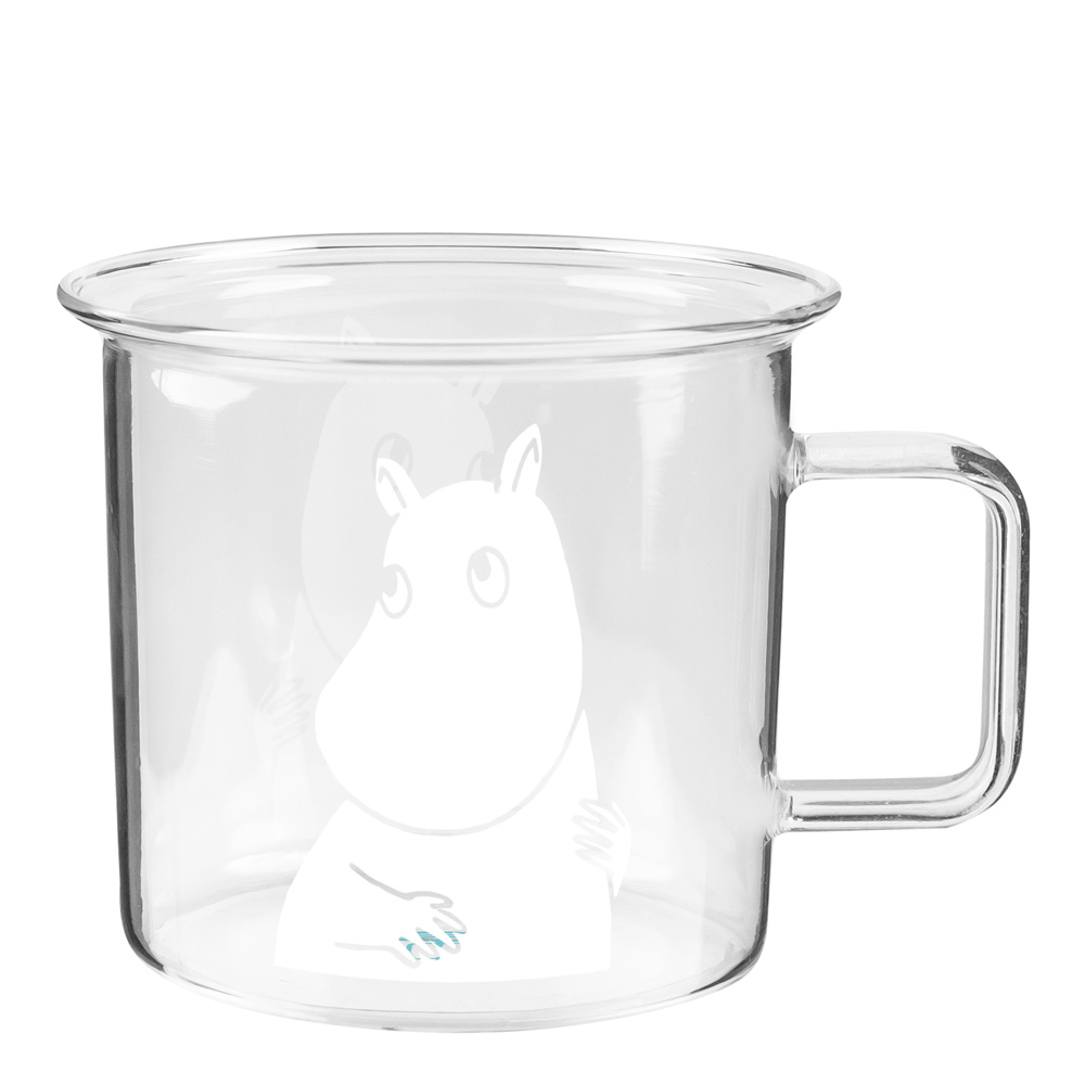 Mumin Glasmugg Mumintrollet 3,5 dl Klar